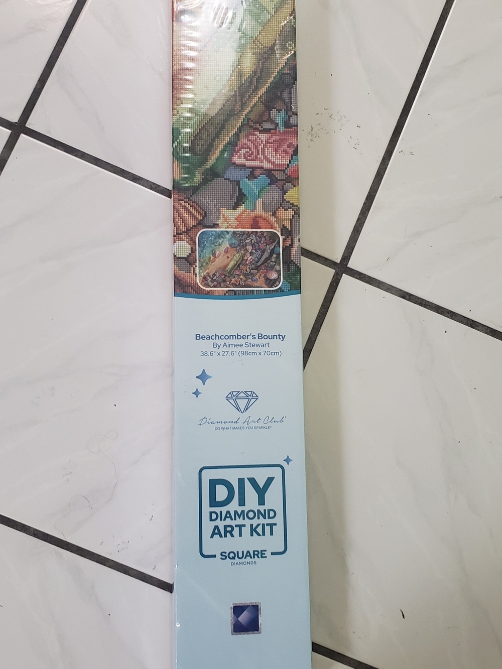 Sealed DIY Diamond Art Kit - Beachcomber's Bounty by Aimee Stewart (Multicolor)